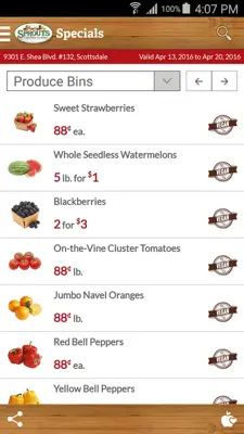 Sprouts Farmers Market android App screenshot 1